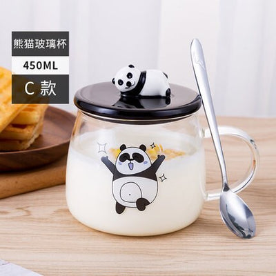 Panda Mug  with Spoon