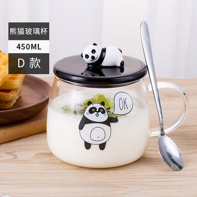 Panda Mug  with Spoon
