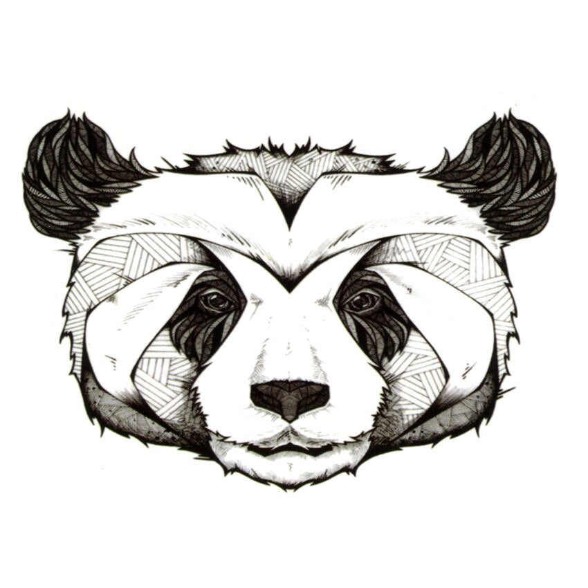 Panda Waterproof Tattoos<br>Panda Tattoo