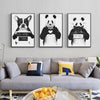 panda wall painting<br>Panda Decoration